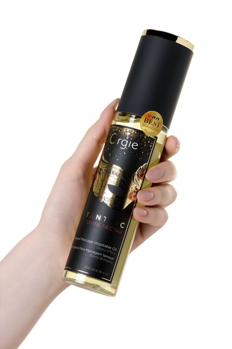 Растительное массажное масло Orgie Tantric Divine Nectar - 200 мл. - ORGIE - купить с доставкой в Северодвинске