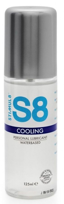 Охлаждающий лубрикант на водной основе S8 Cooling Lube - 125 мл. - Stimul8 - купить с доставкой в Северодвинске Охлаждающий лубрикант на водной основе S8 Cooling Lube - 125 мл. - Stimul8 - купить с доставкой в Северодвинске