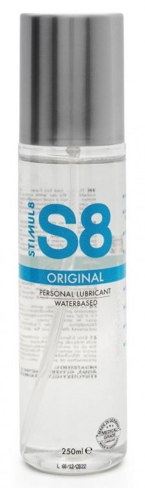 Универсальный лубрикант на водной основе S8 Original Lubricant - 250 мл. - Stimul8 - купить с доставкой в Северодвинске