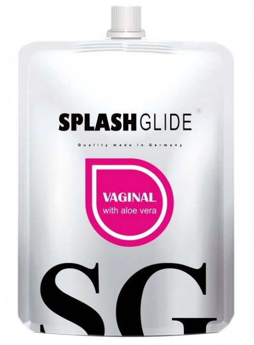 Ухаживающий лубрикант на водной основе Splashglide Vaginal With Aloe Vera - 100 мл. - Splashglide - купить с доставкой в Северодвинске