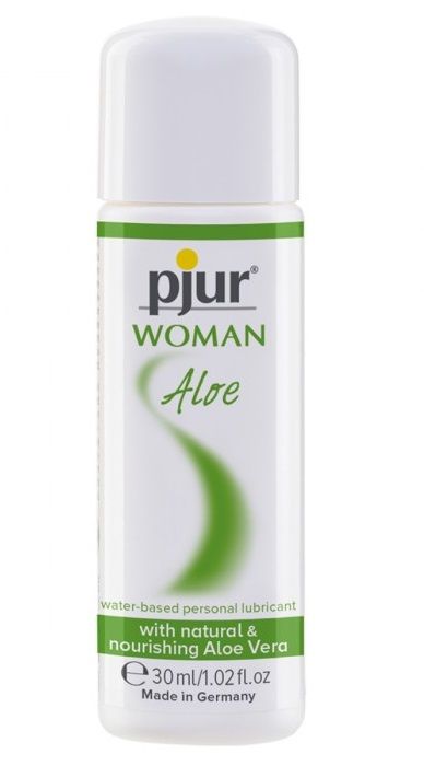 Лубрикант на водной основе pjur WOMAN Aloe - 30 мл. - Pjur - купить с доставкой в Северодвинске