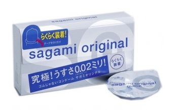 Ультратонкие презервативы Sagami Original QUICK - 6 шт. - Sagami - купить с доставкой в Северодвинске