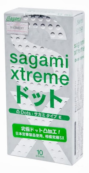 Презервативы Sagami Xtreme Type-E с точками - 10 шт. - Sagami - купить с доставкой в Северодвинске