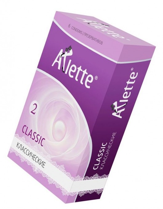 Классические презервативы Arlette Classic - 6 шт. - Arlette - купить с доставкой в Северодвинске