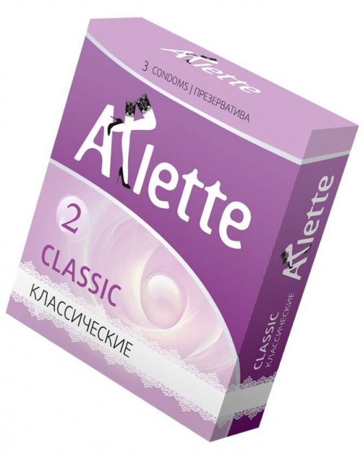 Классические презервативы Arlette Classic - 3 шт. - Arlette - купить с доставкой в Северодвинске