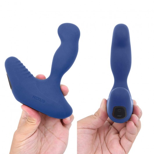 Синий вибромассажер простаты NEXUS REVO 2.0 с вращающейся головкой - Nexus Range - в Северодвинске купить с доставкой