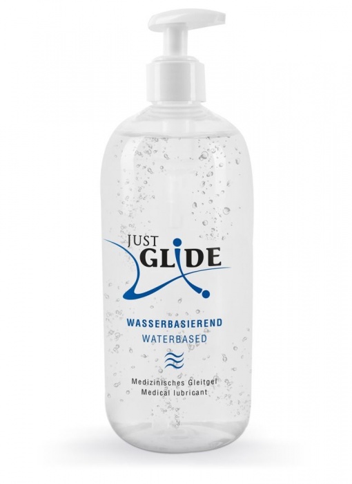 Гель-смазка на водной основе Just Glide с дозатором - 500 мл. - Orion - купить с доставкой в Северодвинске