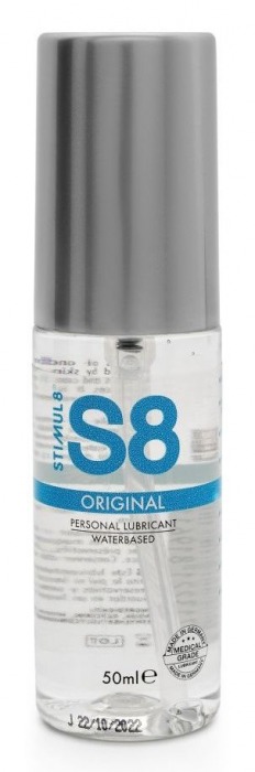 Универсальный лубрикант на водной осноdе S8 Original Lube - 50 мл. - Stimul8 - купить с доставкой в Северодвинске