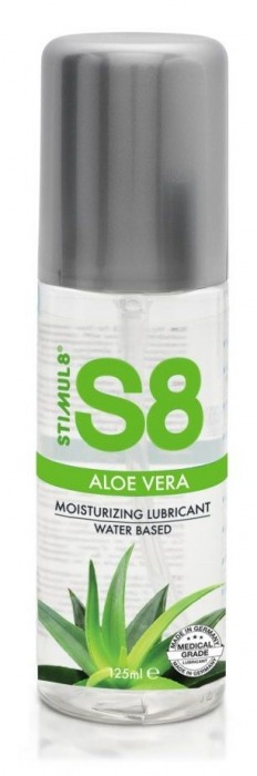 Лубрикант на водной основе S8 Aloe Vera Lube - 125 мл. - Stimul8 - купить с доставкой в Северодвинске