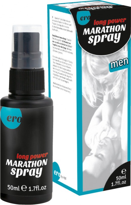 Пролонгирующий спрей для мужчин Long Power Marathon Spray - 50 мл. - Ero - купить с доставкой в Северодвинске