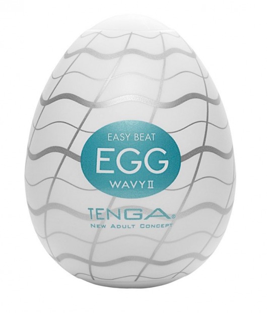 Мастурбатор-яйцо EGG Wavy II - Tenga - в Северодвинске купить с доставкой
