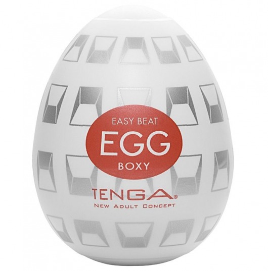 Мастурбатор-яйцо EGG Boxy - Tenga - в Северодвинске купить с доставкой