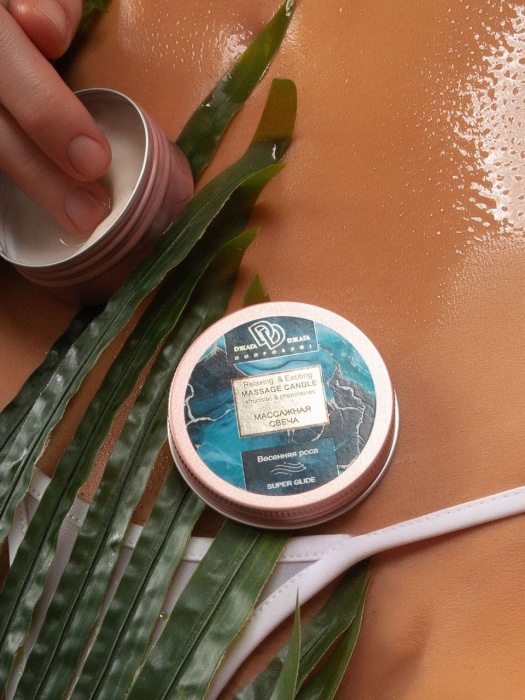 Массажная свеча  Весенняя роса - БиоМед - купить с доставкой в Северодвинске