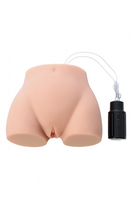 Мастурбатор-полуторс Cherry с вибрацией и двумя любовными тоннелями - KOKOS - в Северодвинске купить с доставкой