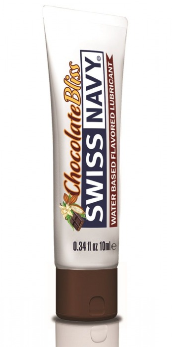 Лубрикант с ароматом шоколада Swiss Navy Chocolate Bliss Lube - 10 мл. - Swiss navy - купить с доставкой в Северодвинске