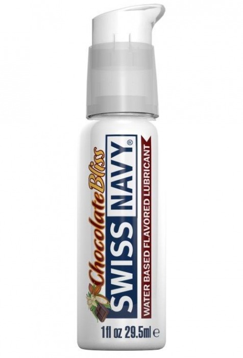 Лубрикант с ароматом шоколада Swiss Navy Chocolate Bliss Lube - 29,5 мл. - Swiss navy - купить с доставкой в Северодвинске