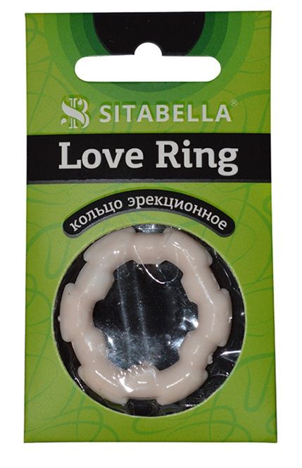 Фигурное эрекционное кольцо из киберкожи - Sitabella - в Северодвинске купить с доставкой