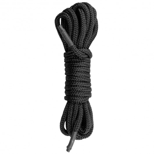 Черная веревка для бондажа Easytoys Bondage Rope - 5 м. - Easy toys - купить с доставкой в Северодвинске