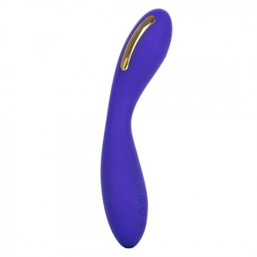 Фиолетовый вибратор с электростимуляцией Intimate E-Stimulator Wand - 21,5 см. - California Exotic Novelties - купить с доставкой в Северодвинске