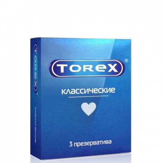 Гладкие презервативы Torex  Классические  - 3 шт. - Torex - купить с доставкой в Северодвинске