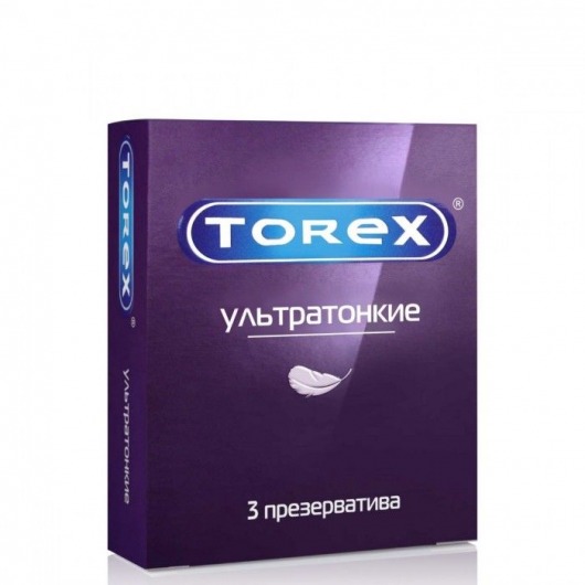 Презервативы Torex  Ультратонкие  - 3 шт. - Torex - купить с доставкой в Северодвинске