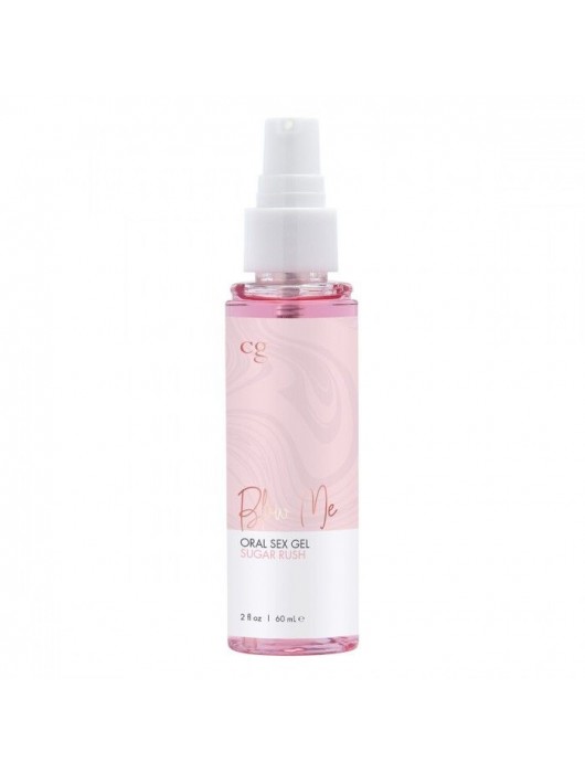 Гель для орального секса Sugar Rush с ароматом сладкой ваты - 60 мл. - CG - купить с доставкой в Северодвинске