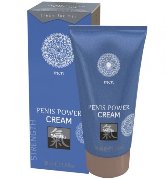 Возбуждающий крем для мужчин Penis Power Cream - 30 мл. - Shiatsu - купить с доставкой в Северодвинске