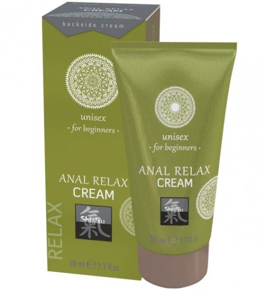 Анальный крем Anal Relax Cream - 50 мл. - Shiatsu - купить с доставкой в Северодвинске