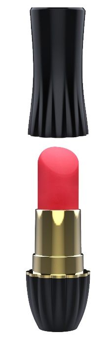 Клиторальный стимулятор-помада LIPSTICK - 9,3 см. - Dream Toys - купить с доставкой в Северодвинске