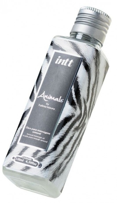 Массажное масло ANIMALS by Fatima Moura с возбуждающим эффектом - 130 мл. - INTT - купить с доставкой в Северодвинске