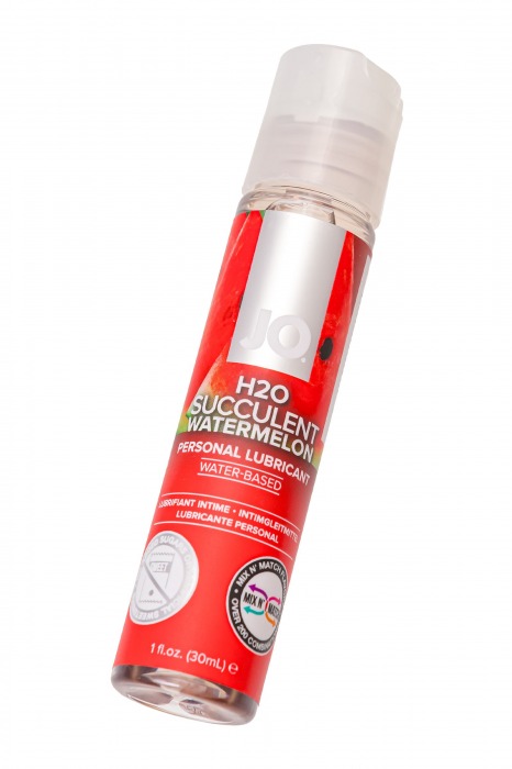 Лубрикант с ароматом арбуза JO Flavored Watermelon - 30 мл. - System JO - купить с доставкой в Северодвинске