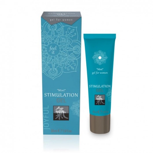 Возбуждающий интимный гель STIMULATION GEL Mint - 30 мл. - Shiatsu - купить с доставкой в Северодвинске