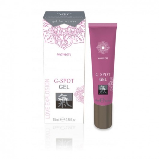 Возбуждающий интимный гель G-SPOT GEL - 15 мл. - Shiatsu - купить с доставкой в Северодвинске