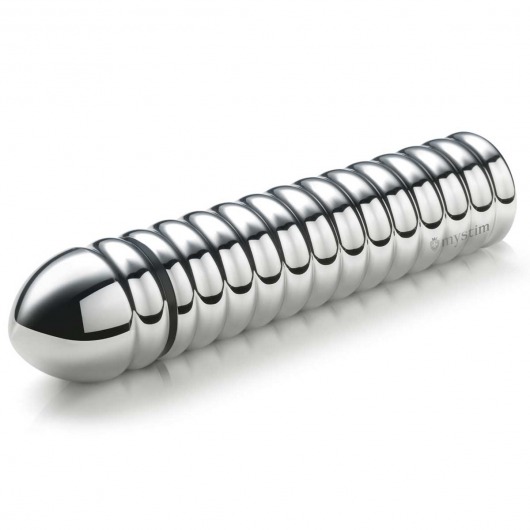 Рельефный фаллос для интенсивного электросекса Groovey George - 20 см. - MyStim - купить с доставкой в Северодвинске