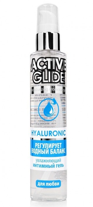 Увлажняющий интимный гель Active Glide Hyaluronic - 100 гр. - Биоритм - купить с доставкой в Северодвинске