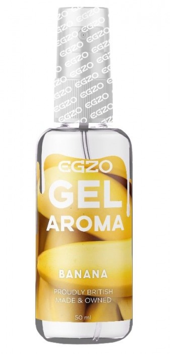 Интимный лубрикант EGZO AROMA с ароматом банана - 50 мл. - EGZO - купить с доставкой в Северодвинске