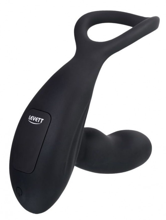 Черный стимулятор простаты Maud с вибрацией - Levett - в Северодвинске купить с доставкой