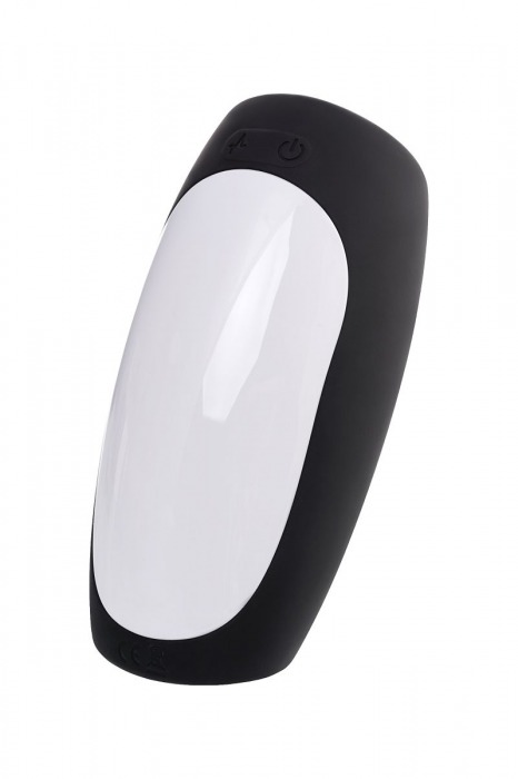 Черно-белый перезаряжаемый мастурбатор Erotist Hailstorm - Erotist Adult Toys - в Северодвинске купить с доставкой