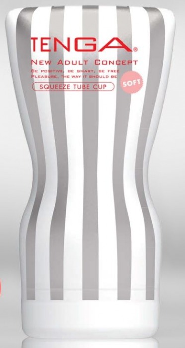 Мастурбатор TENGA Squeeze Tube Cup Soft - Tenga - в Северодвинске купить с доставкой