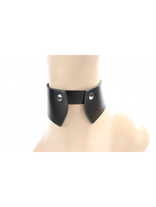 Оригинальный чокер воротничок-стойка - БДСМ Арсенал - купить с доставкой в Северодвинске