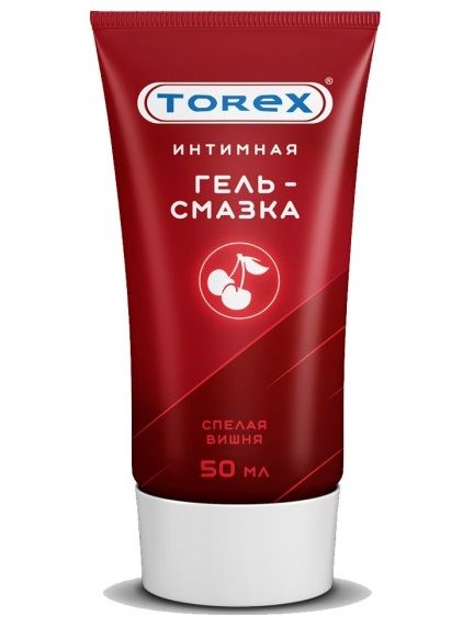 Смазка на водной основе TOREX  Спелая вишня  - 50 мл. - Torex - купить с доставкой в Северодвинске