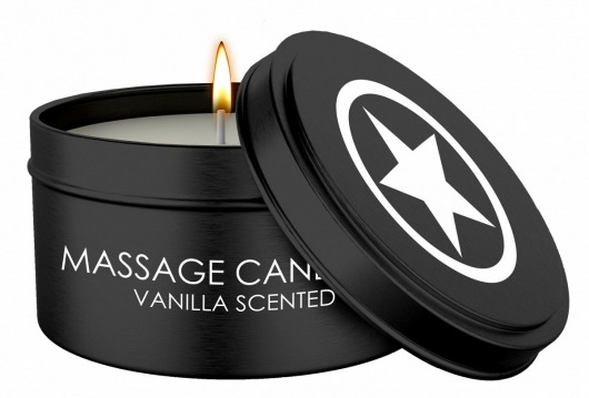 Массажная свеча с ароматом ванили Massage Candle - Shots Media BV - купить с доставкой в Северодвинске