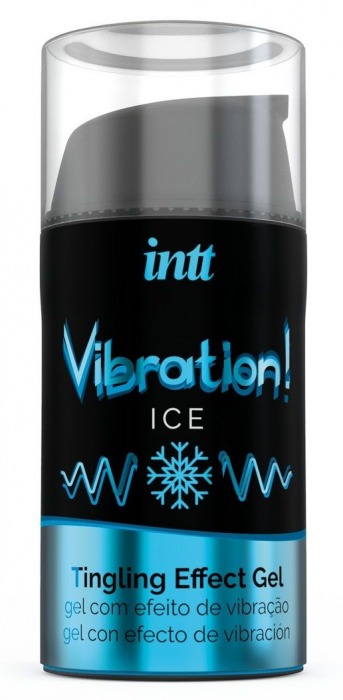 Жидкий интимный гель с эффектом вибрации Vibration! Ice - 15 мл. - INTT - купить с доставкой в Северодвинске