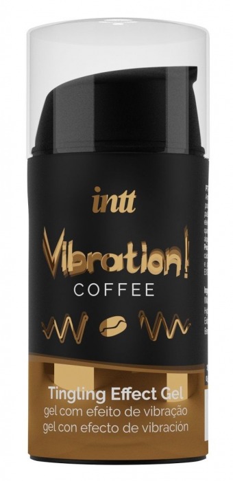 Жидкий интимный гель с эффектом вибрации Vibration! Coffee - 15 мл. - INTT - купить с доставкой в Северодвинске