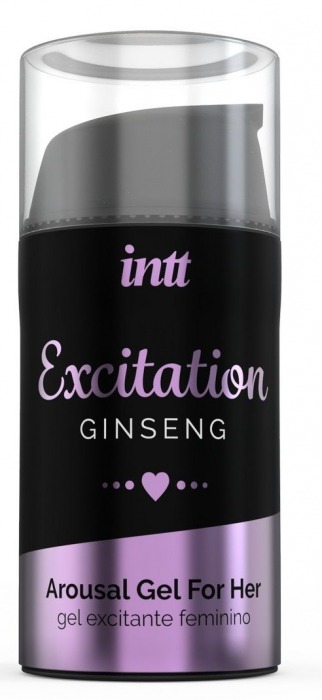 Женский возбуждающий интимный гель Excitation Ginseng - 15 мл. - INTT - купить с доставкой в Северодвинске