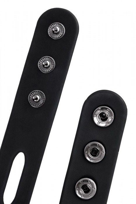 Черная плотная силиконовая маска - ToyFa - купить с доставкой в Северодвинске