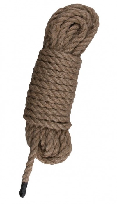 Пеньковая веревка для связывания Hemp Rope - 5 м. - Easy toys - купить с доставкой в Северодвинске