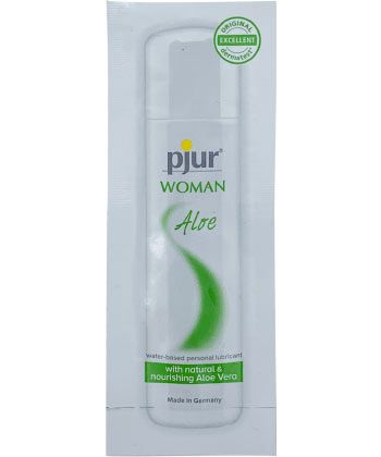 Лубрикант на водной основе pjur WOMAN Aloe - 2 мл. - Pjur - купить с доставкой в Северодвинске