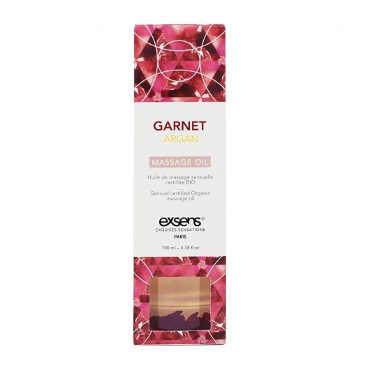 Органическое массажное масло GARNET ARGAN - 100 мл. - Exsens - купить с доставкой в Северодвинске