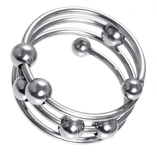 Большое металлическое кольцо под головку пениса - ToyFa - купить с доставкой в Северодвинске